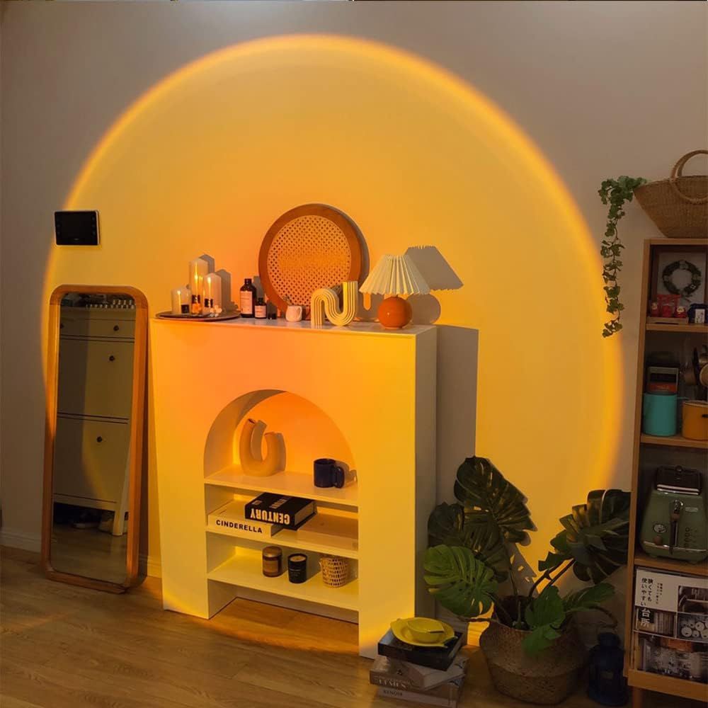 Reflective LED Sunset Projection Lamp