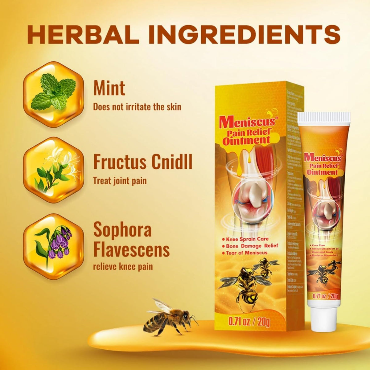 Serious Joint Pain Bee Venom Joint Care Gel