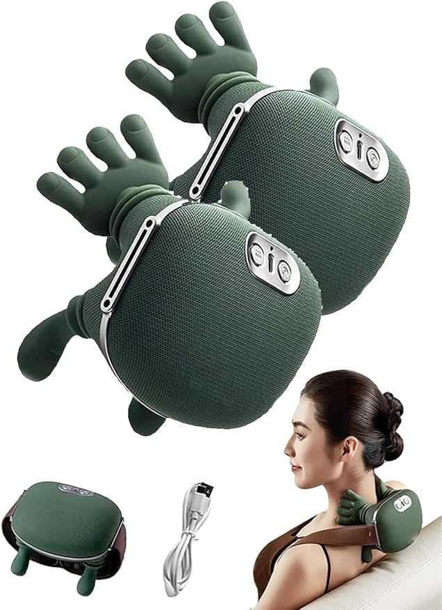 Stress Relief Neck and Back Massager for Pain Relief Deep Tissue
